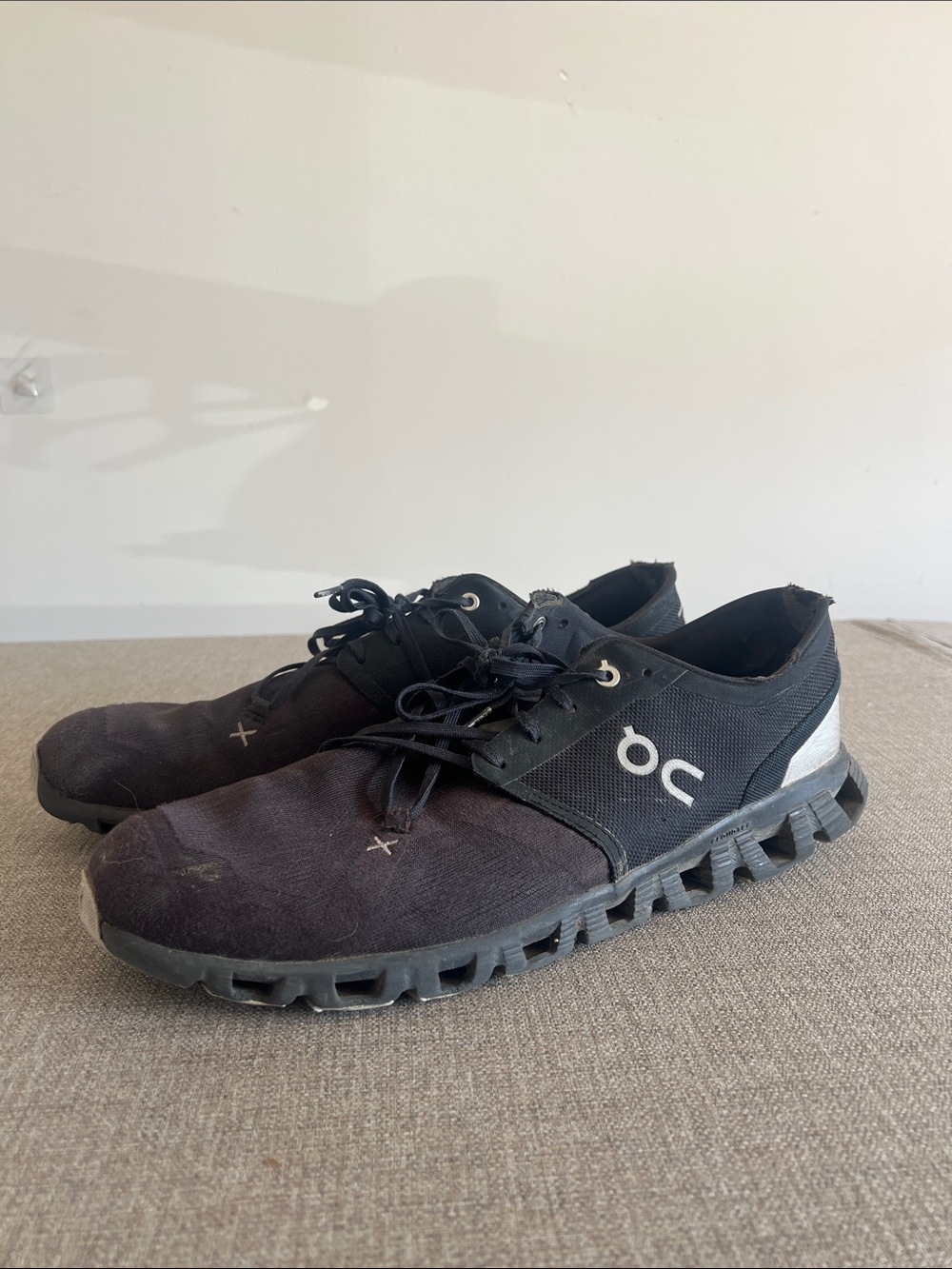 On Running Black Men's Athletic Running Shoes